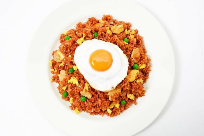Recette de Nasi Goreng au riz complet
