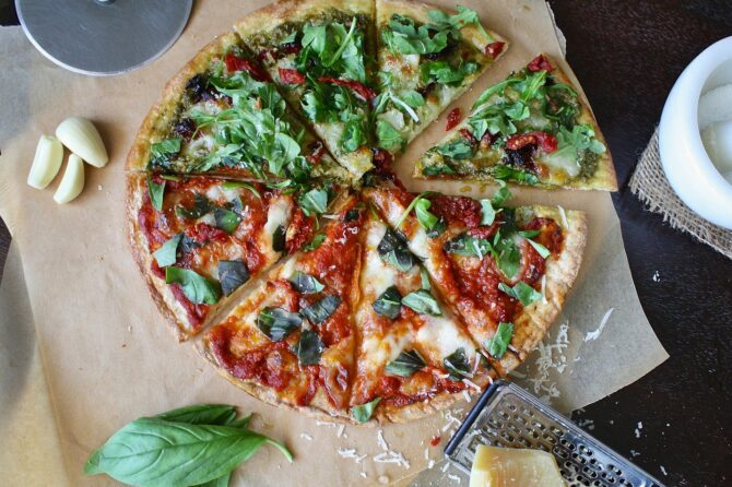 Recette de Pizza végétarienne