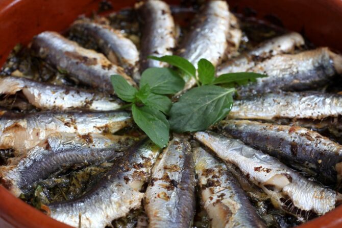 Recette:  Pizza aux sardines